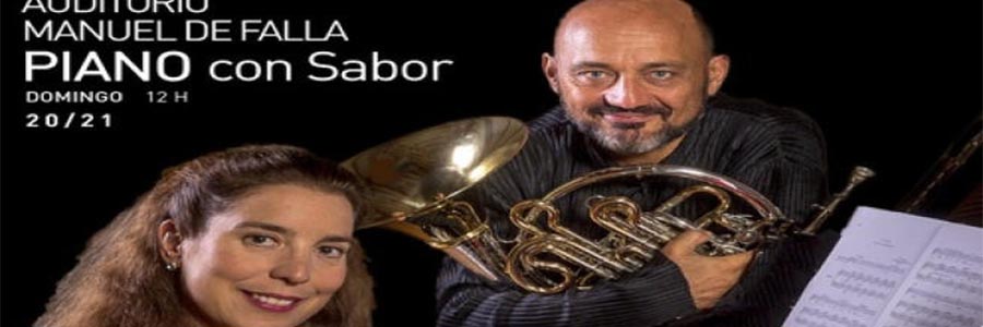 Foto descriptiva de la noticia: 'Javier Bonet y Miriam Gómez-Morán, nuevos protagonistas de Piano con Sabor'